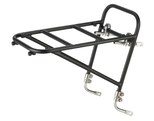 Surly 8-Pack Rack - black - left side angled view - white background