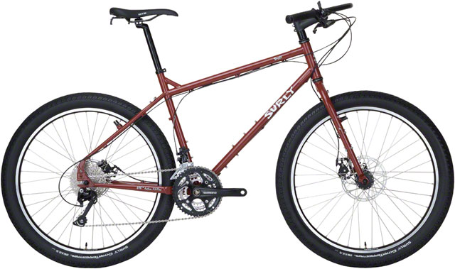 Surly Troll bike - red - right side profile