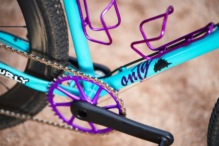 Purple Bike Chainring