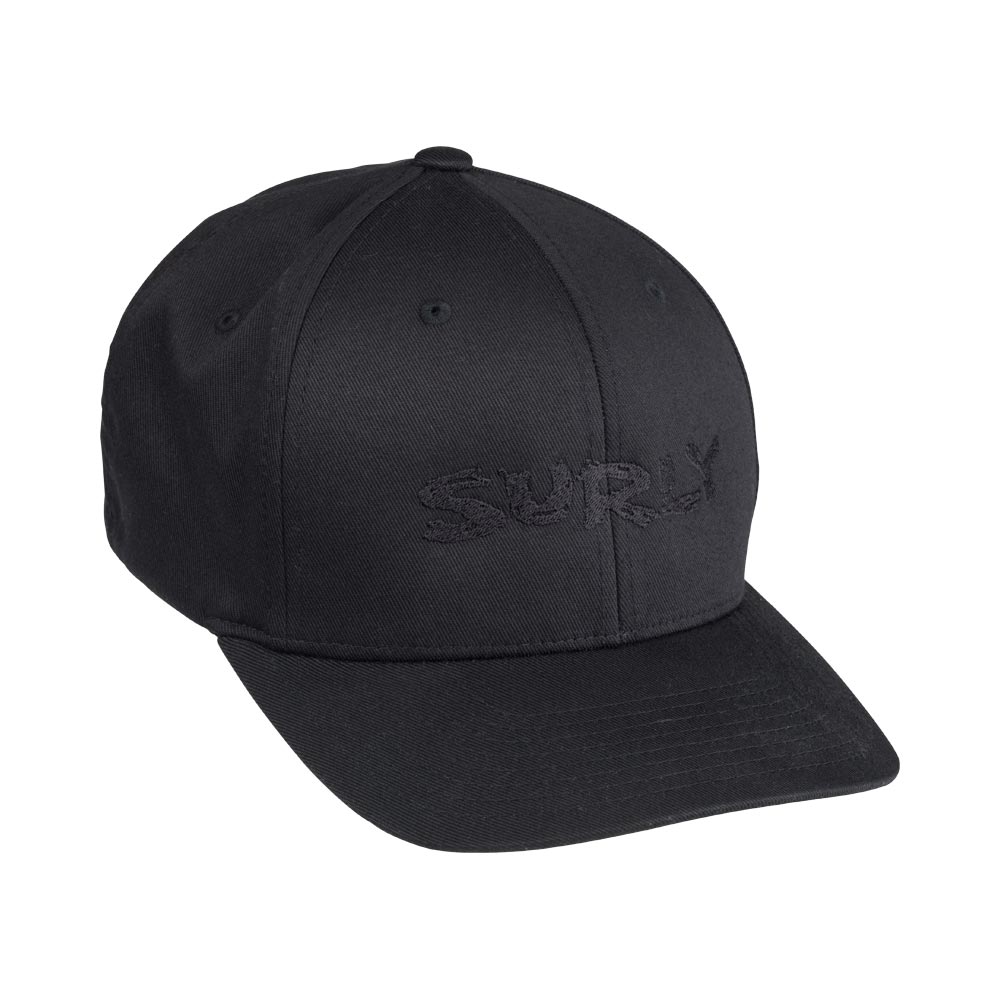 Surly 野球帽、ブラック/ブラック