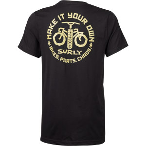 Surly Make It Your Own Tシャツ、黒